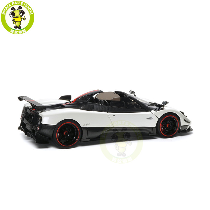 1/18 PAGANI ZONDA Cinque Roadster 2009 Bianco Benny Almost Real 850611001 Diecast Model Toys Car Boys Girls Gifts