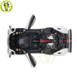 1/18 PAGANI ZONDA Cinque Roadster 2009 Bianco Benny Almost Real 850611001 Diecast Model Toys Car Boys Girls Gifts
