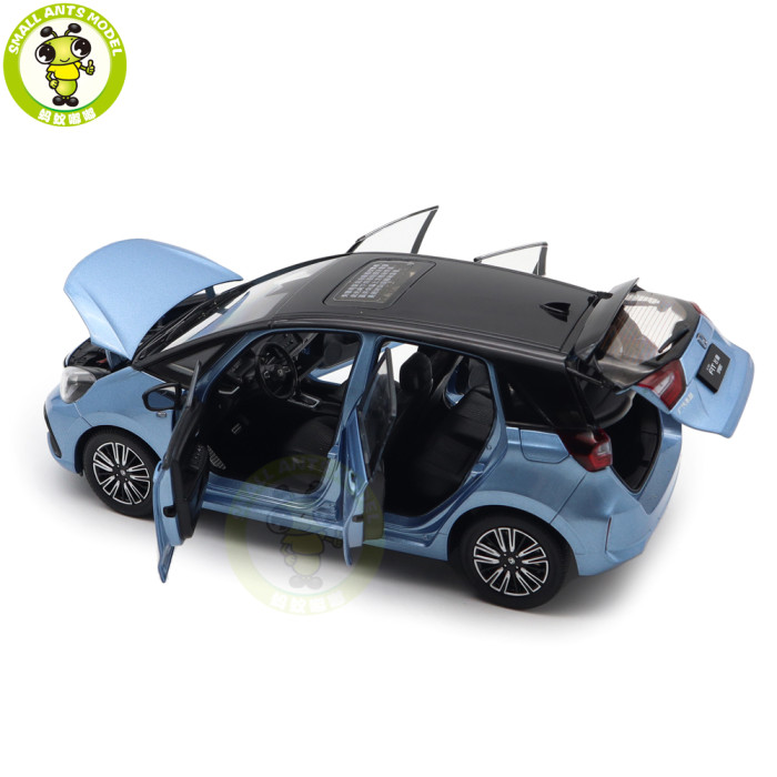 1/18 Honda FIT 4th 2020 2021 Diecast Model Toy Car Gifts For Father Friends