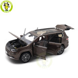 1/18 Jeep Grand Commander Fiat Chrysler Diecast Model Toys Car Gifts For Friends Father
