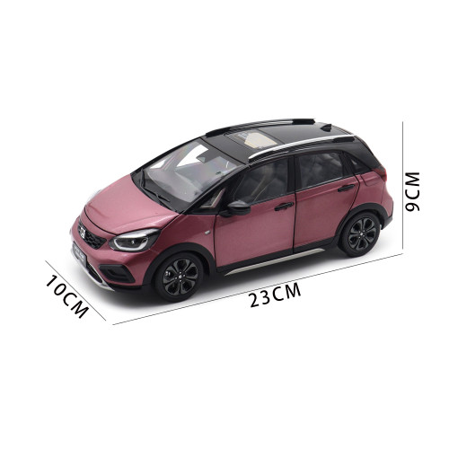 1/18 Honda FIT CROSSTAR 2023 Diecast Model Toy Car Gifts For Father Friends