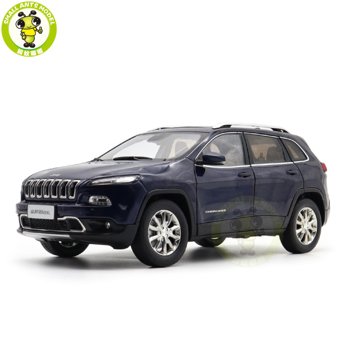 1/18 Jeep Cherokee 2019 Diecast Model Toy Car Gifts For Friends Father