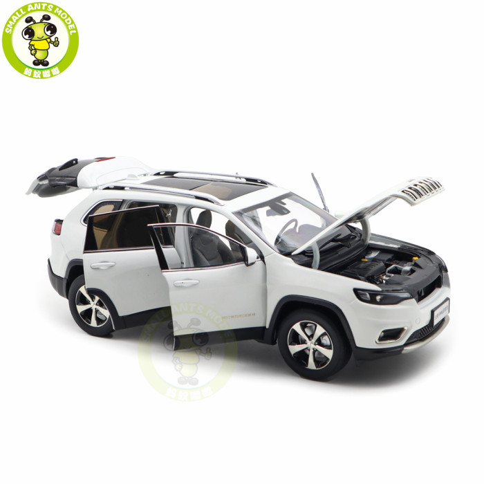 1/18 Jeep Cherokee 2019 Diecast Model Toy Car Gifts For Friends Father