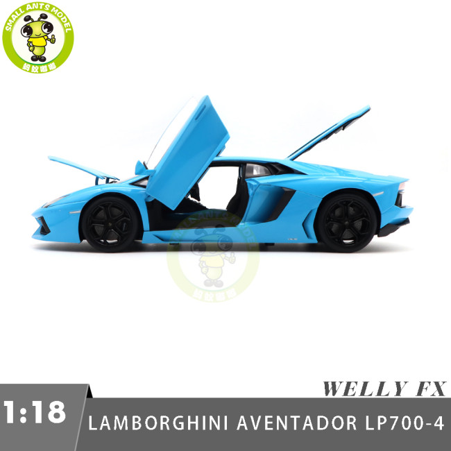 1/18 Lamborghini Aventador LP700-4 LP700 Welly FX Diecast Model Racing Car Toys Kids Gifts