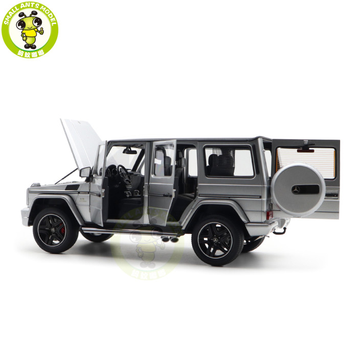 1/18 Mercedes-AMG G63 Benz AUTOart 76323 Silver Model Car Gifts For Father Friends