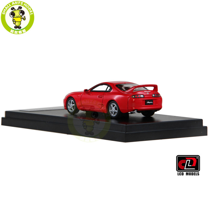 1/64 LCD Toyota Supra A80 Diecast Model Toy Car Gifts For Friends Father