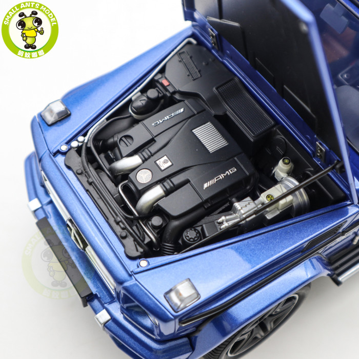 1/18 Mercedes-AMG G63 Benz AUTOart 76324 Designo Mauritius Blue Model Car