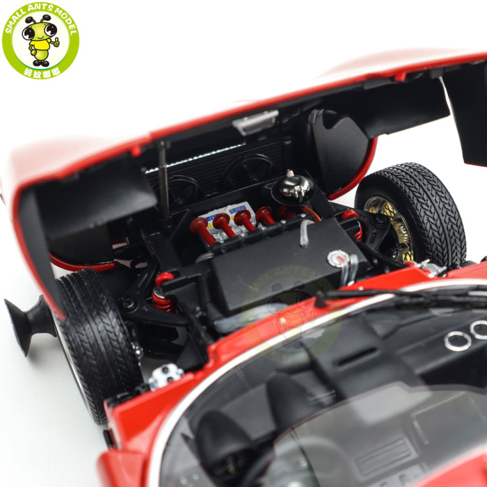 1/18 Lamborghini MIURA SVR Red/Black KYOSHO 08319RBK 08319R Diecast Model Toy Cars Gifts For Father Friends