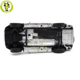 1/18 Toyota Land Cruiser Prado GX White Diecast Model Toy Car Gifts For Father Friends