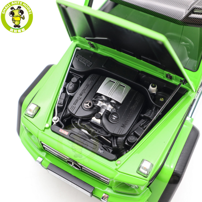 1/18 Mercedes-BENZ G500 4×4² G Class AUTOart 76315 Aliengreen Model Car