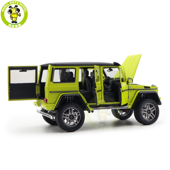 1/18 Mercedes-BENZ G500 4×4² G Class AUTOart 76319 Yellow Model Car