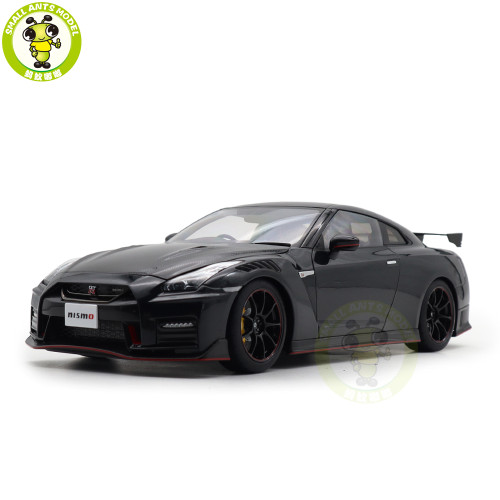1/18 Nissan GT-R R35 NISMO Special Edition AUTOart 77504 Meteor Flake Black Pearl Model Car