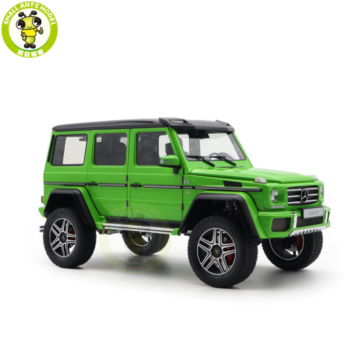 1/18 Mercedes-BENZ G500 4×4² G Class AUTOart 76315 Aliengreen Model Car