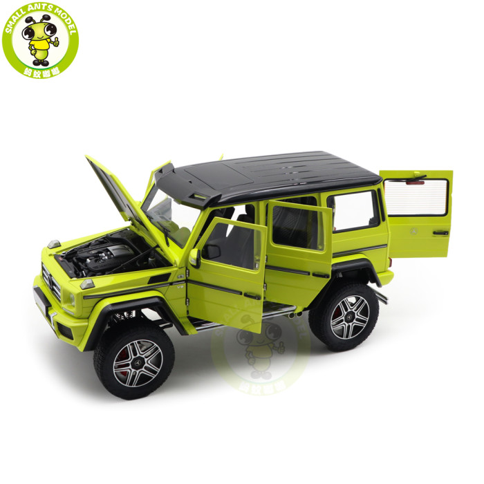 1/18 Mercedes-BENZ G500 4×4² G Class AUTOart 76319 Yellow Model Car