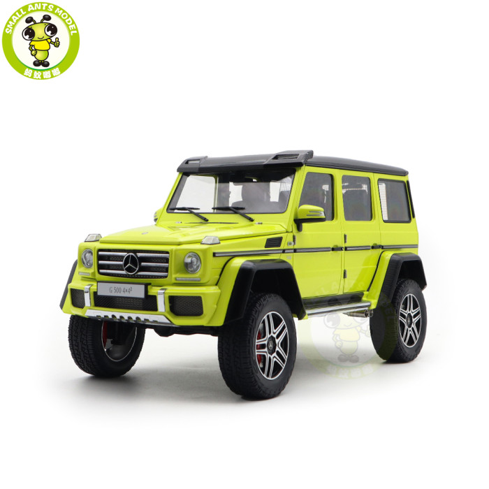 1/18 Mercedes-BENZ G500 4×4² G Class AUTOart 76319 Yellow Model Car
