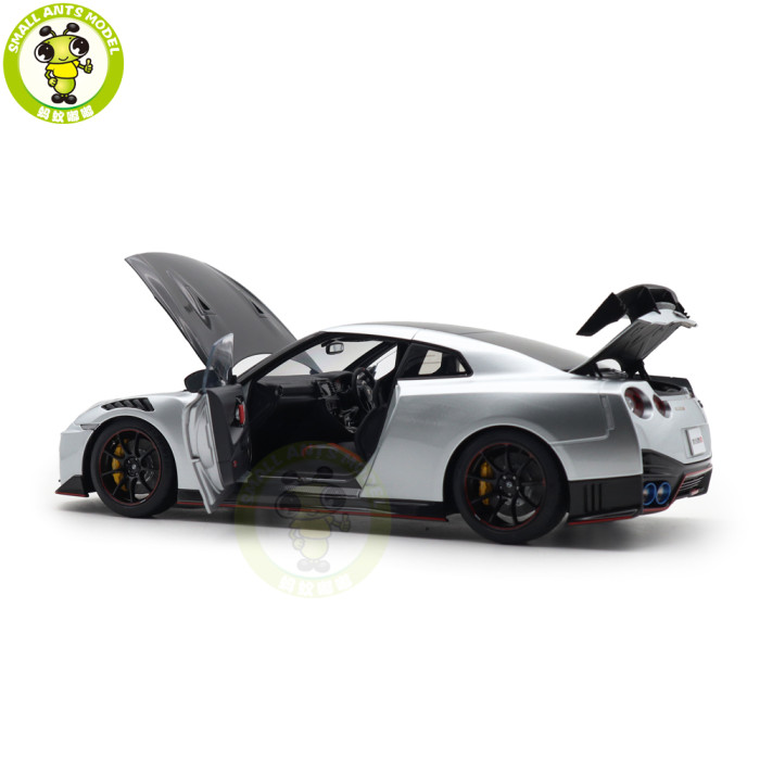 1/18 Nissan GT-R R35 NISMO Special Edition AUTOart 77503 Ultimate Metal Silver Model Car