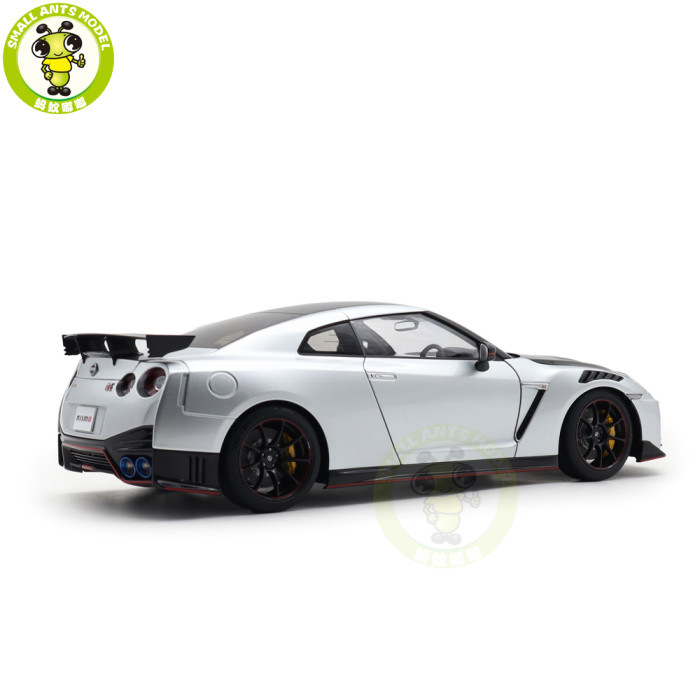 1/18 Nissan GT-R R35 NISMO Special Edition AUTOart 77503 Ultimate Metal Silver Model Car