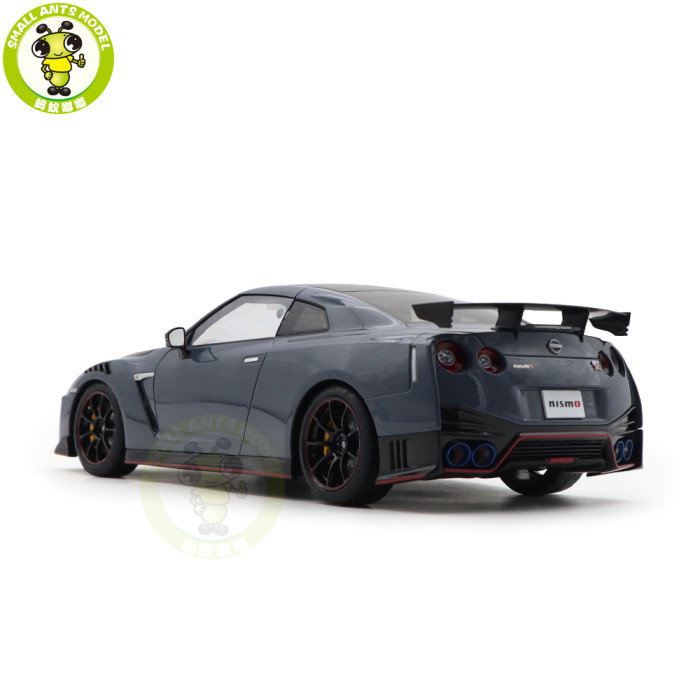 1/18 Nissan GT-R R35 NISMO Special Edition AUTOart 77505 NISMO Stealth Gray Model Car