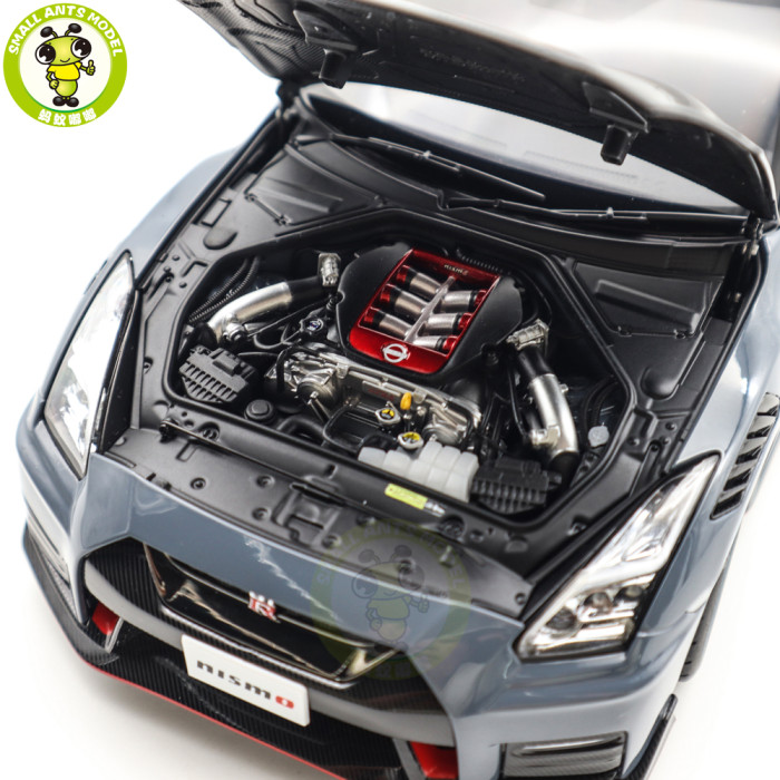 1/18 Nissan GT-R R35 NISMO Special Edition AUTOart 77505 NISMO Stealth Gray Model Car