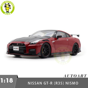 1/18 Nissan GT-R R35 NISMO Special Edition AUTOart 77502 Vibrant Red Model Car