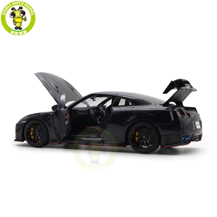 1/18 Nissan GT-R R35 NISMO Special Edition AUTOart 77504 Meteor Flake Black Pearl Model Car