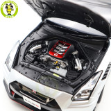 1/18 Nissan GT-R R35 NISMO Special Edition AUTOart 77503 Ultimate Metal Silver Model Car