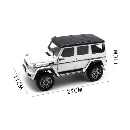1/18 Mercedes-BENZ G500 4×4² G Class AUTOart 76316 Gloss White Model Car