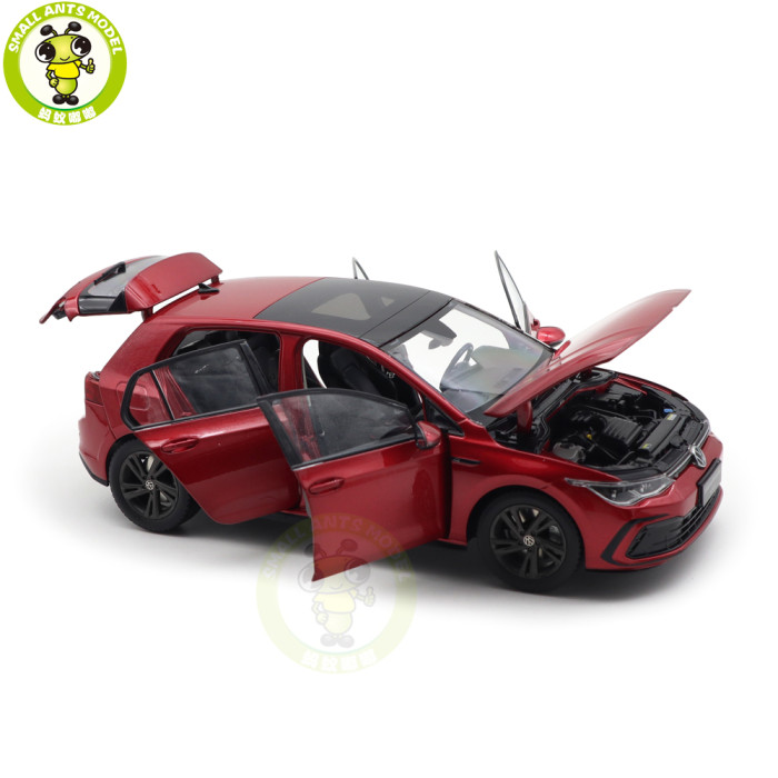 1/18 VW Volkswagen Golf 8 R Line Diecast Model Toys Car Boys Girls Gifts
