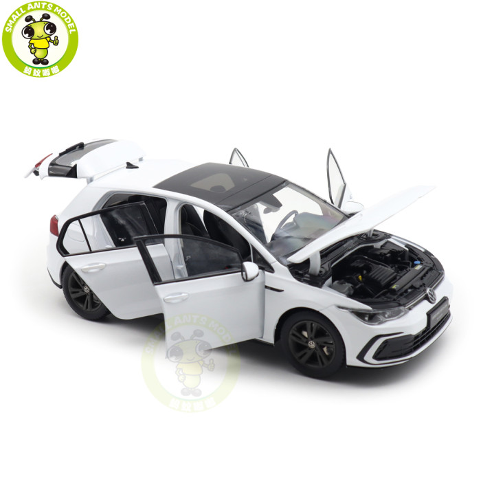 1/18 VW Volkswagen Golf 8 R Line Diecast Model Toys Car Boys Girls Gifts