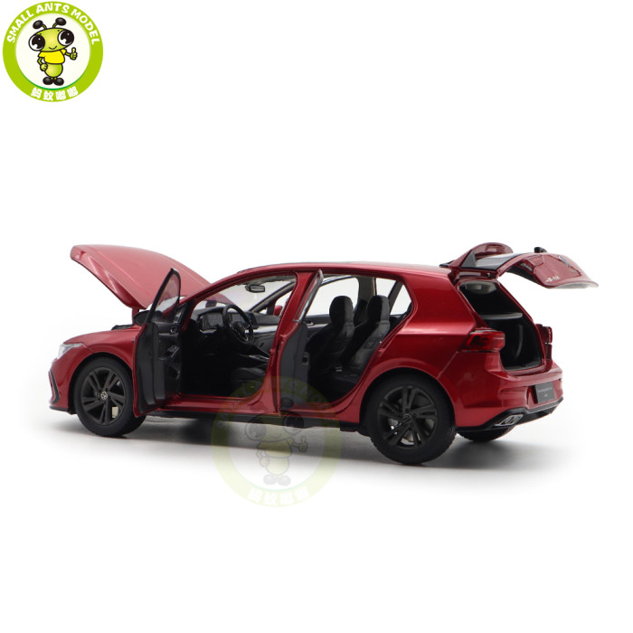 1/18 VW Volkswagen Golf 8 R Line Diecast Model Toys Car Boys Girls Gifts