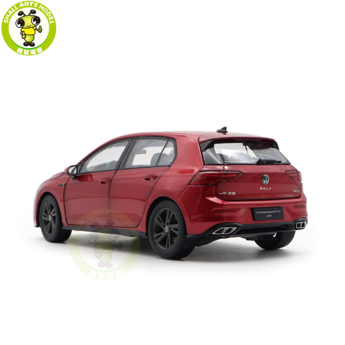 1/18 VW Volkswagen Golf 8 R Line Diecast Model Toys Car Boys Girls Gifts