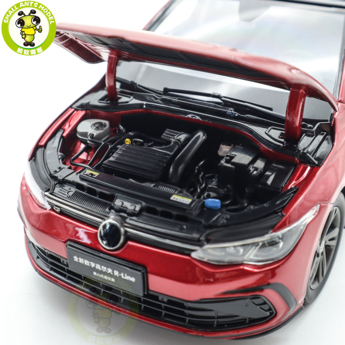 1/18 VW Volkswagen Golf 8 R Line Diecast Model Toys Car Boys Girls Gifts