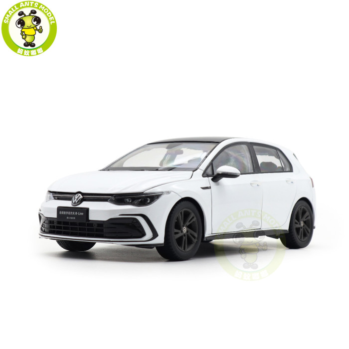 1/18 VW Volkswagen Golf 8 R Line Diecast Model Toys Car Boys Girls Gifts