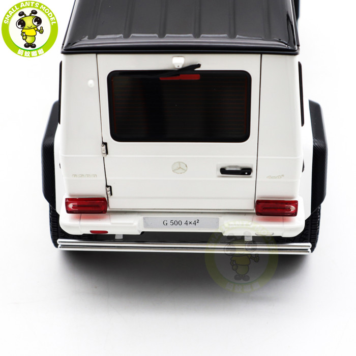 1/18 Mercedes-BENZ G500 4×4² G Class AUTOart 76316 Gloss White Model Car
