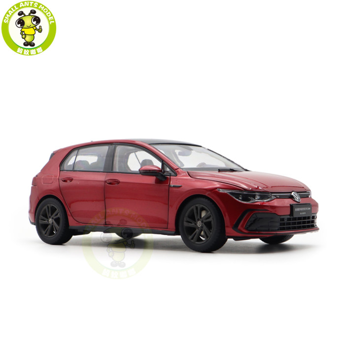 1/18 VW Volkswagen Golf 8 R Line Diecast Model Toys Car Boys Girls Gifts