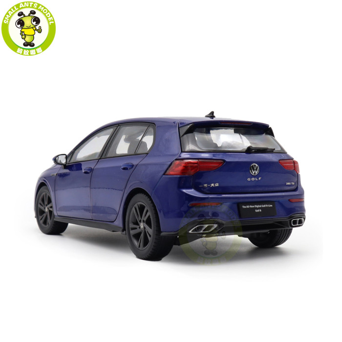 1/18 VW Volkswagen Golf 8 R Line Diecast Model Toys Car Boys Girls Gifts
