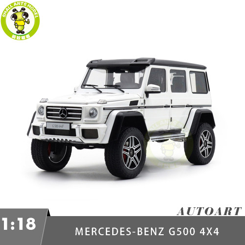 1/18 Mercedes-BENZ G500 4×4² G Class AUTOart 76316 Gloss White Model Car