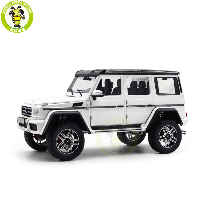 1/18 Mercedes-BENZ G500 4×4² G Class AUTOart 76316 Gloss White Model Car