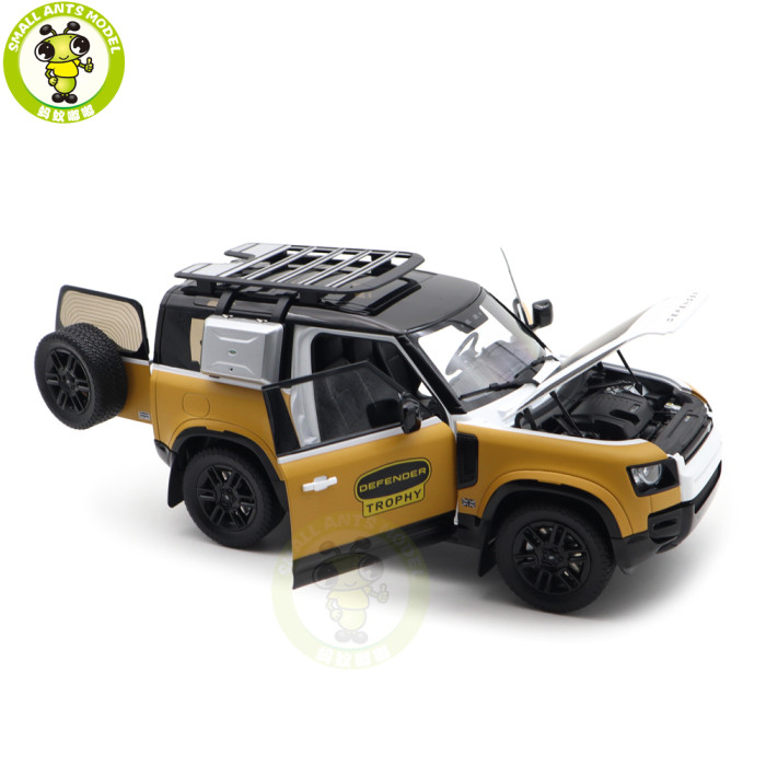 1/18 Land Rover Defender 90 2023 Trophy Edition Almost Real 810710 Diecast Model Toy Car Gifts For Father Friends