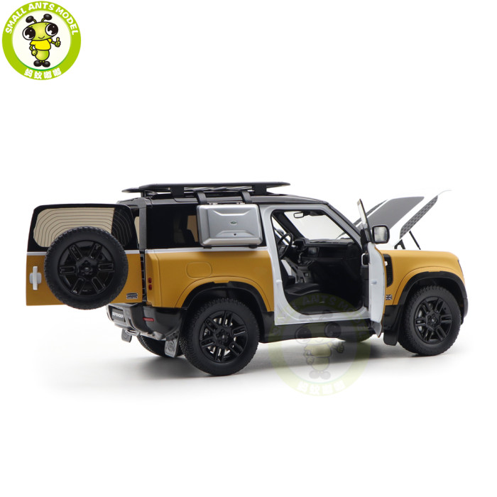 1/18 Land Rover Defender 90 2023 Trophy Edition Almost Real 810710 Diecast Model Toy Car Gifts For Father Friends
