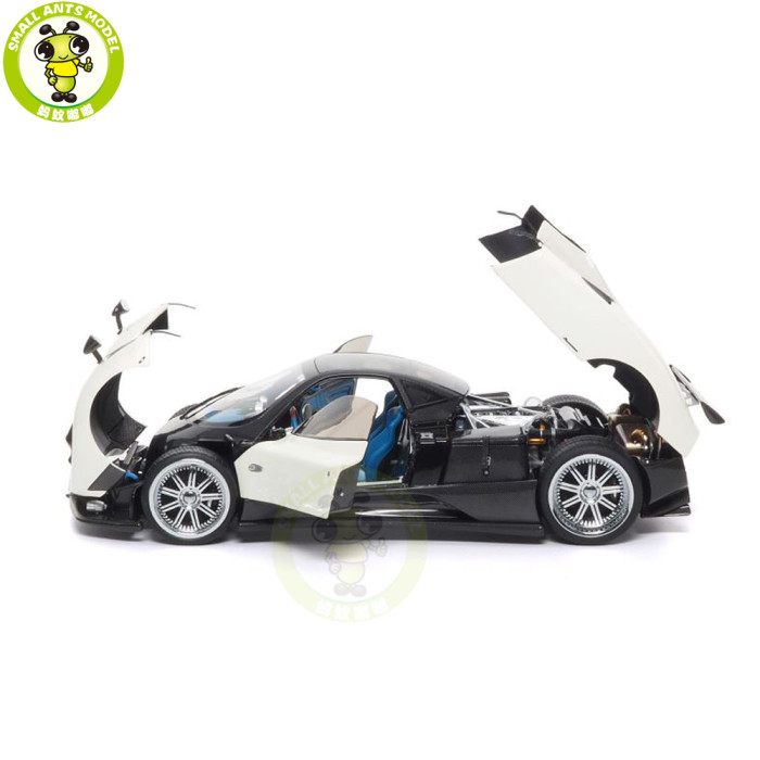 1/18 PAGANI ZONDA F 2005 Almost REAL Bianco Fabriano Diecast Model Toy Car Gifts For Friends Father