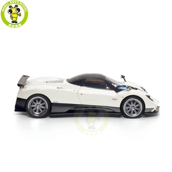 1/18 PAGANI ZONDA F 2005 Almost REAL Bianco Fabriano Diecast Model Toy Car Gifts For Friends Father