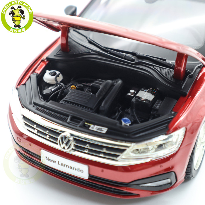 1/18 VW Volkswagen New Lamando Diecast Model Toys Car Gifts For Father Friends