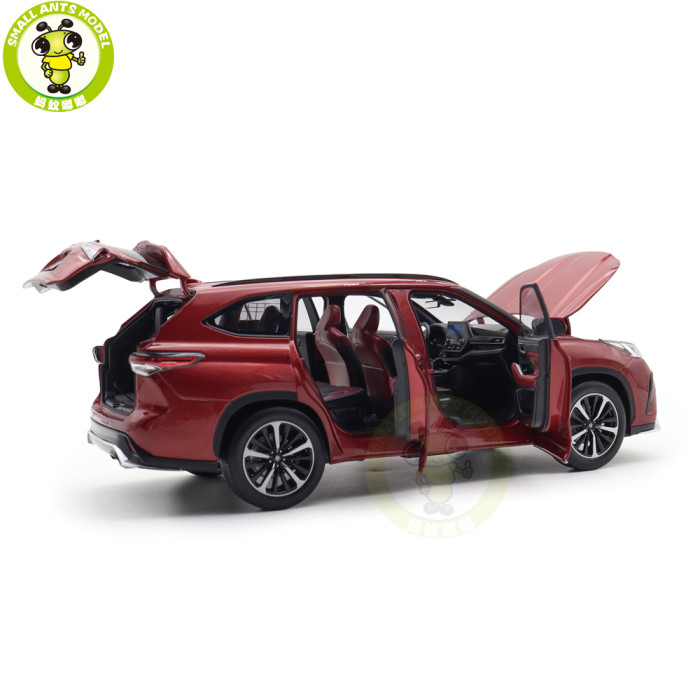 1/18 Toyota Crown Kluger Diecast Model Car Gifts For Father Friends