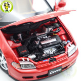 1/18 LCD Honda Civic 5th Mk5 EG6 Diecast Model Car Gifts For Father Friends