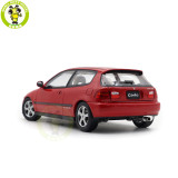 1/18 LCD Honda Civic 5th Mk5 EG6 Diecast Model Car Gifts For Father Friends