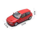1/18 LCD Honda Civic 5th Mk5 EG6 Diecast Model Car Gifts For Father Friends