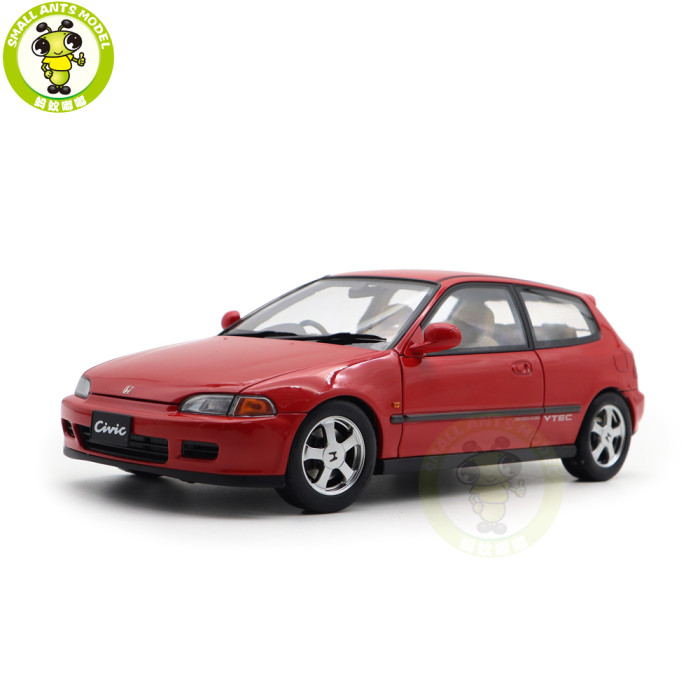 1/18 LCD Honda Civic 5th Mk5 EG6 Diecast Model Car Gifts For Father Friends