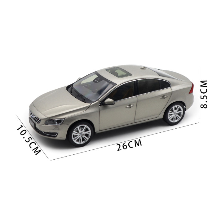 1/18 Volvo S60 S60L T5 Diecast Model Toy Car Gifts For Father Friends