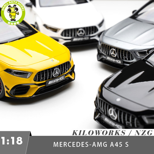 1/18 Mercedes AMG A45 S NZG Kiloworks Diecast Model Toy Cars Gifts For Father Friends